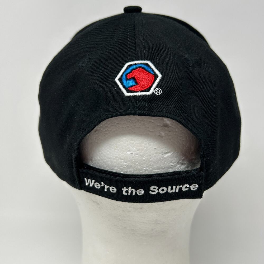 Matco Tools Hat Cap Mechanic Auto Repair Logo 6 Panel Strapback Black - Picture 3 of 12